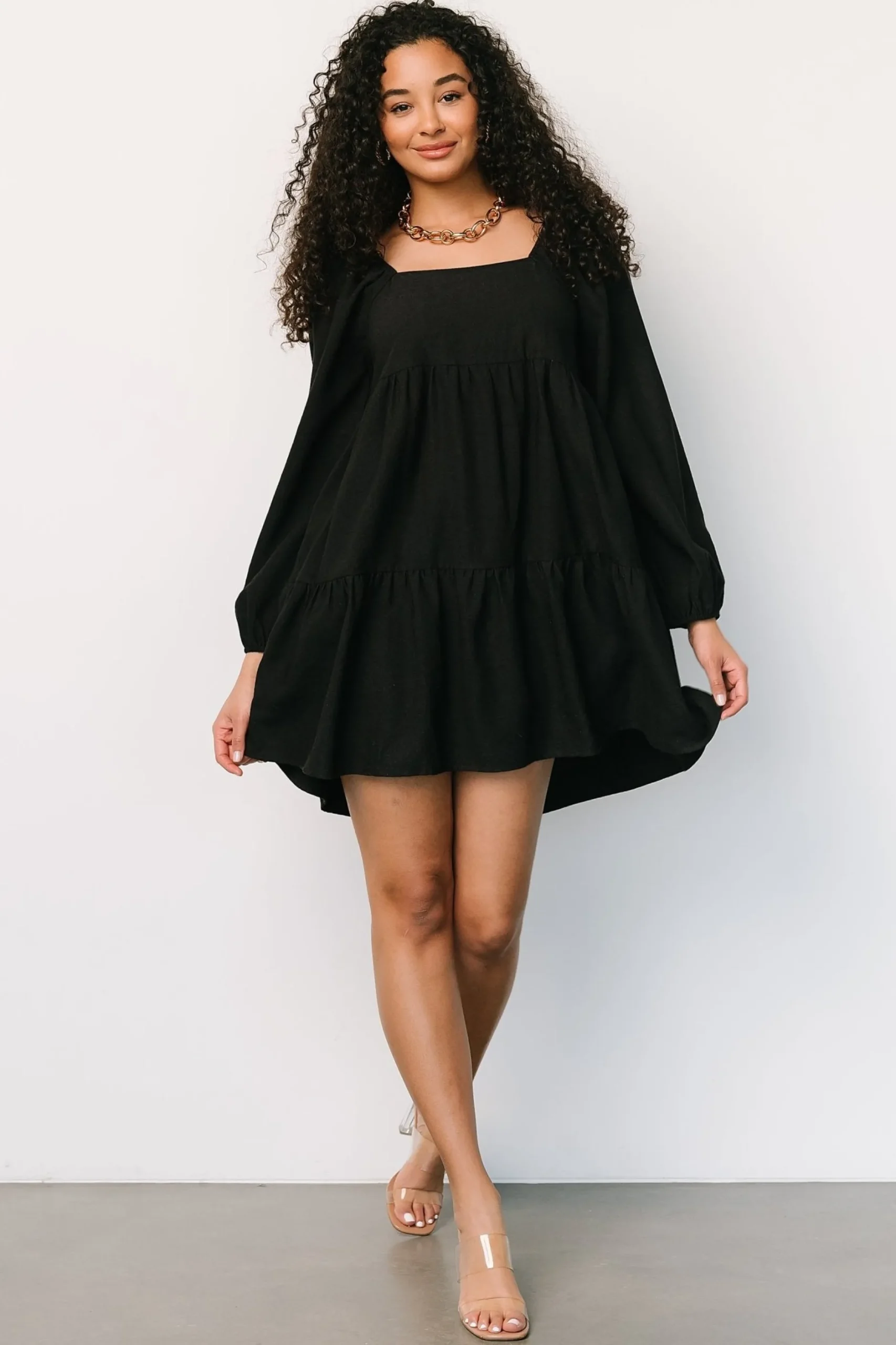 Cheap Selena Tiered Mini Dress | short dresses