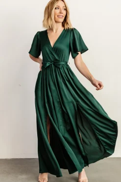 Fashion Sicily Satin Maxi Dress | maxi dresses | WEDDING SUITE