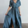 New Sicily Satin Maxi Dress | maxi dresses | WEDDING SUITE