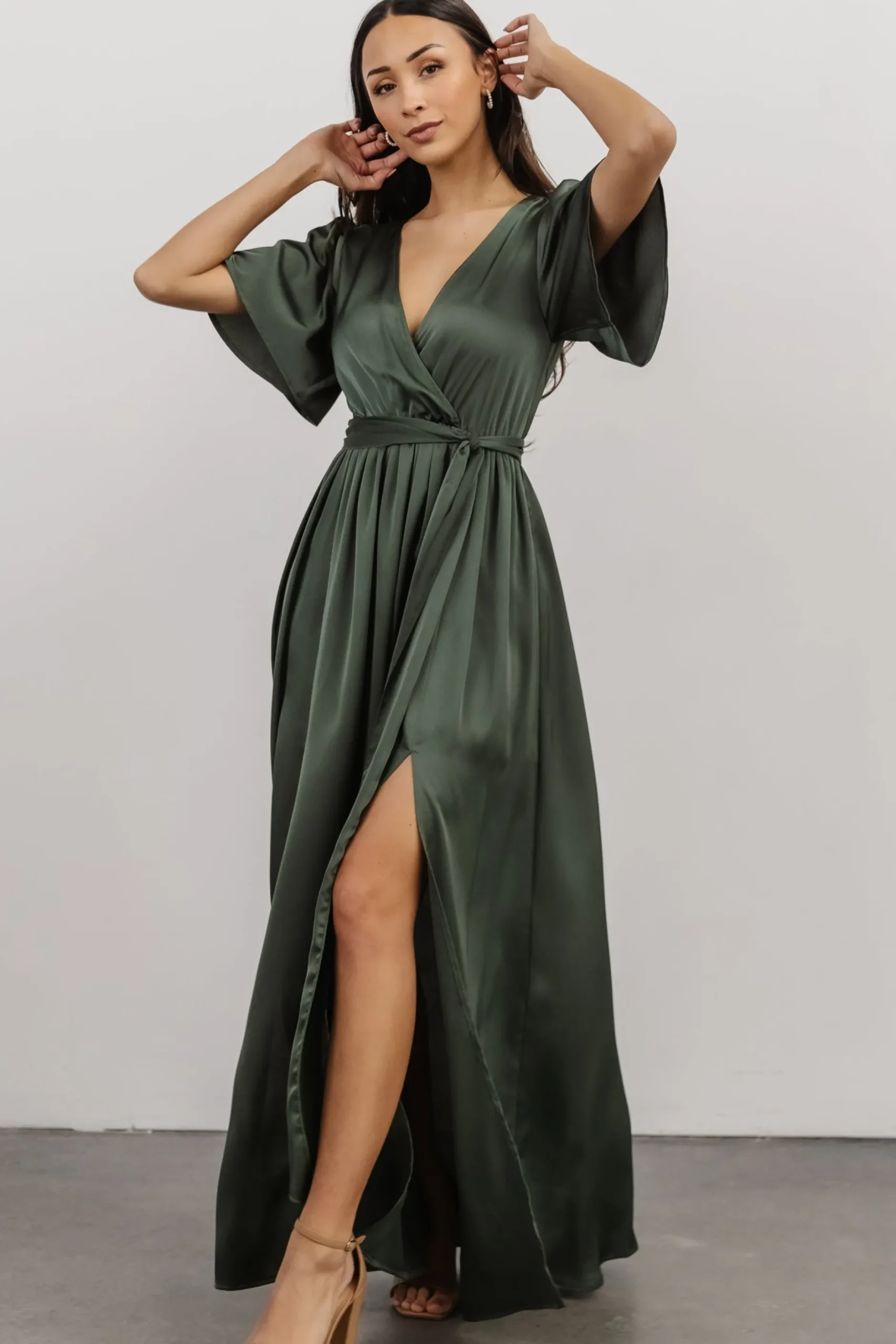 Best Sale Sicily Satin Maxi Dress | maxi dresses | WEDDING SUITE