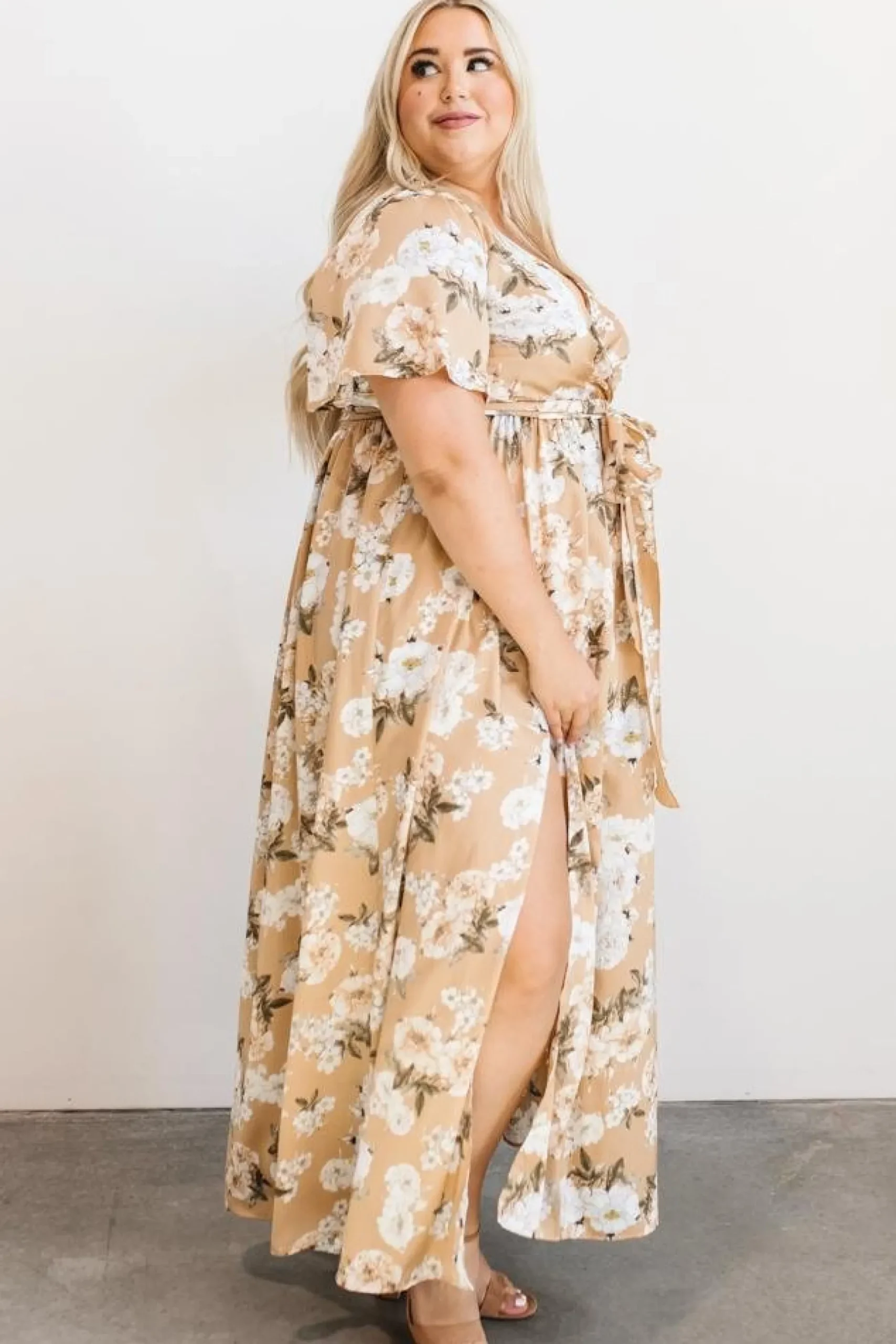 Discount Sicily Satin Maxi Dress | SALE