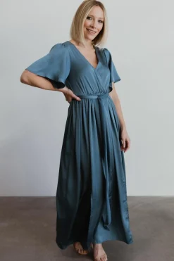 New Sicily Satin Maxi Dress | maxi dresses | WEDDING SUITE