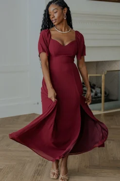 Hot Sierra Sweetheart Maxi Dress | WEDDING SUITE | wedding guest