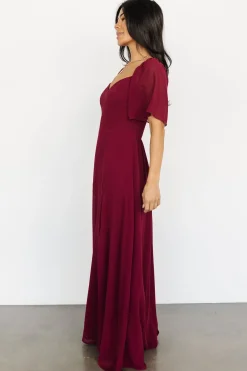 Hot Sierra Sweetheart Maxi Dress | WEDDING SUITE | wedding guest