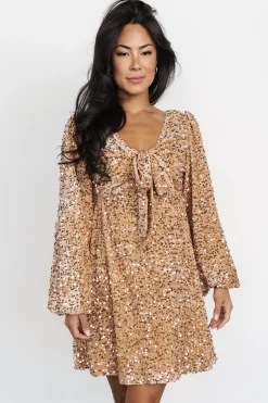 Online Simone Sequin Mini Dress | embellished + sequined