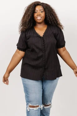 Online Sloane Button Top | blouses + shirts