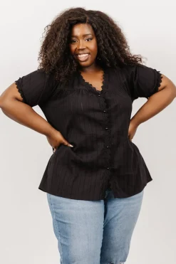 Online Sloane Button Top | blouses + shirts