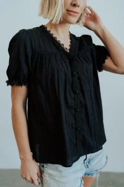 Online Sloane Button Top | blouses + shirts