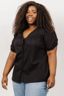 Online Sloane Button Top | blouses + shirts