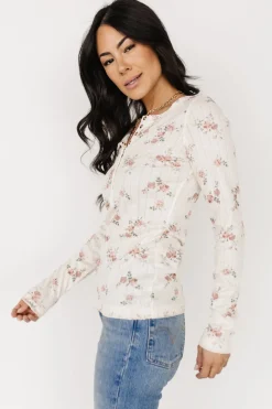 Hot Suzanne Henley Top | blouses + shirts
