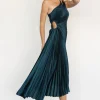 Sale Tasia One Shoulder Pleated Dress | midi dresses