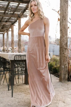 Flash Sale Tatiana Velvet One Shoulder Maxi Dress | WEDDING SUITE | wedding guest