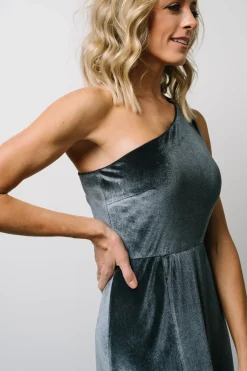 Flash Sale Tatiana Velvet One Shoulder Maxi Dress | WEDDING SUITE | wedding guest