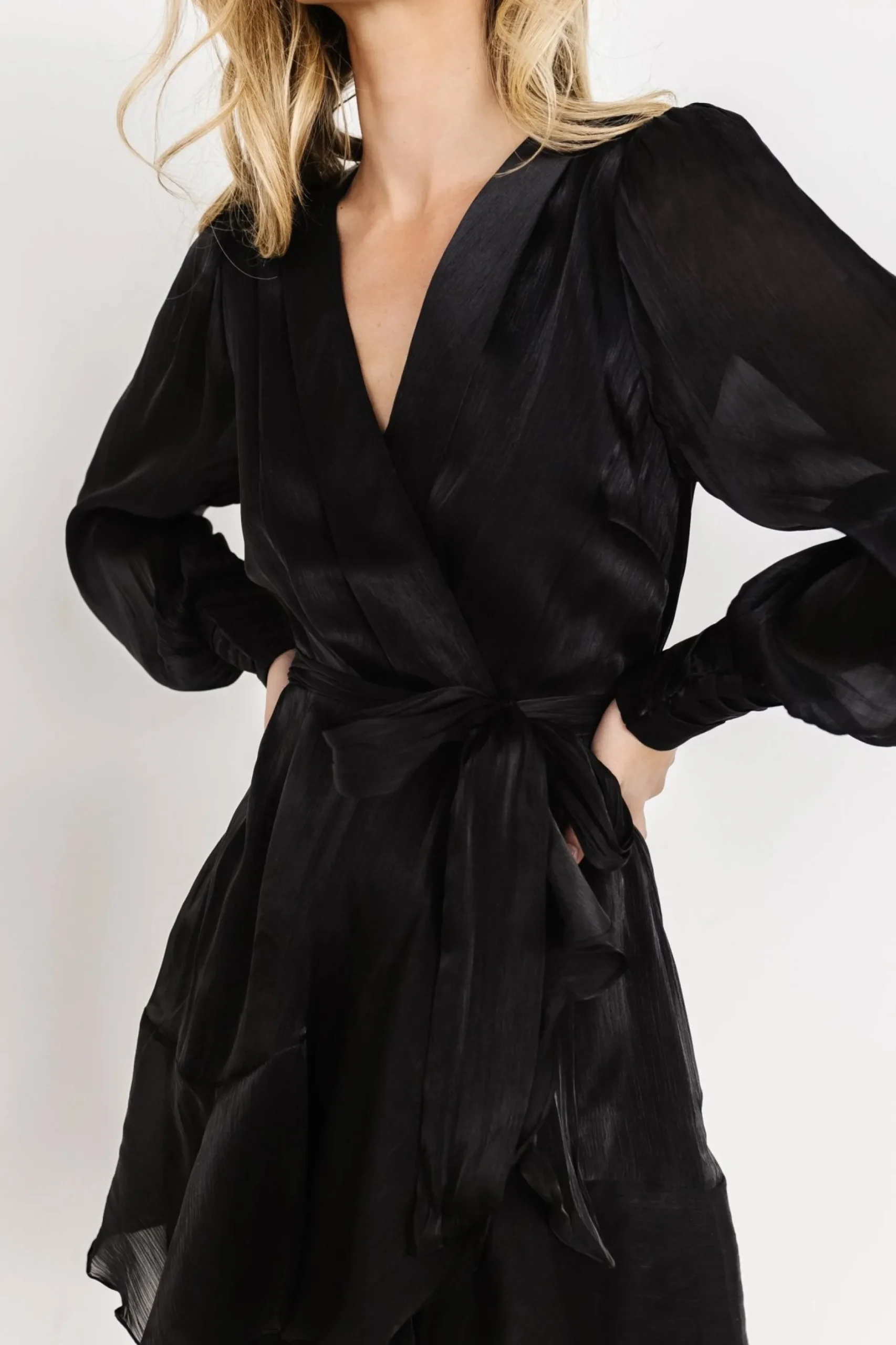 Cheap Teo Ruffle Short Dress | DRESSES