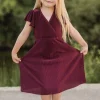 Discount Toddler Athena Pleated Midi Dress | flower girl
