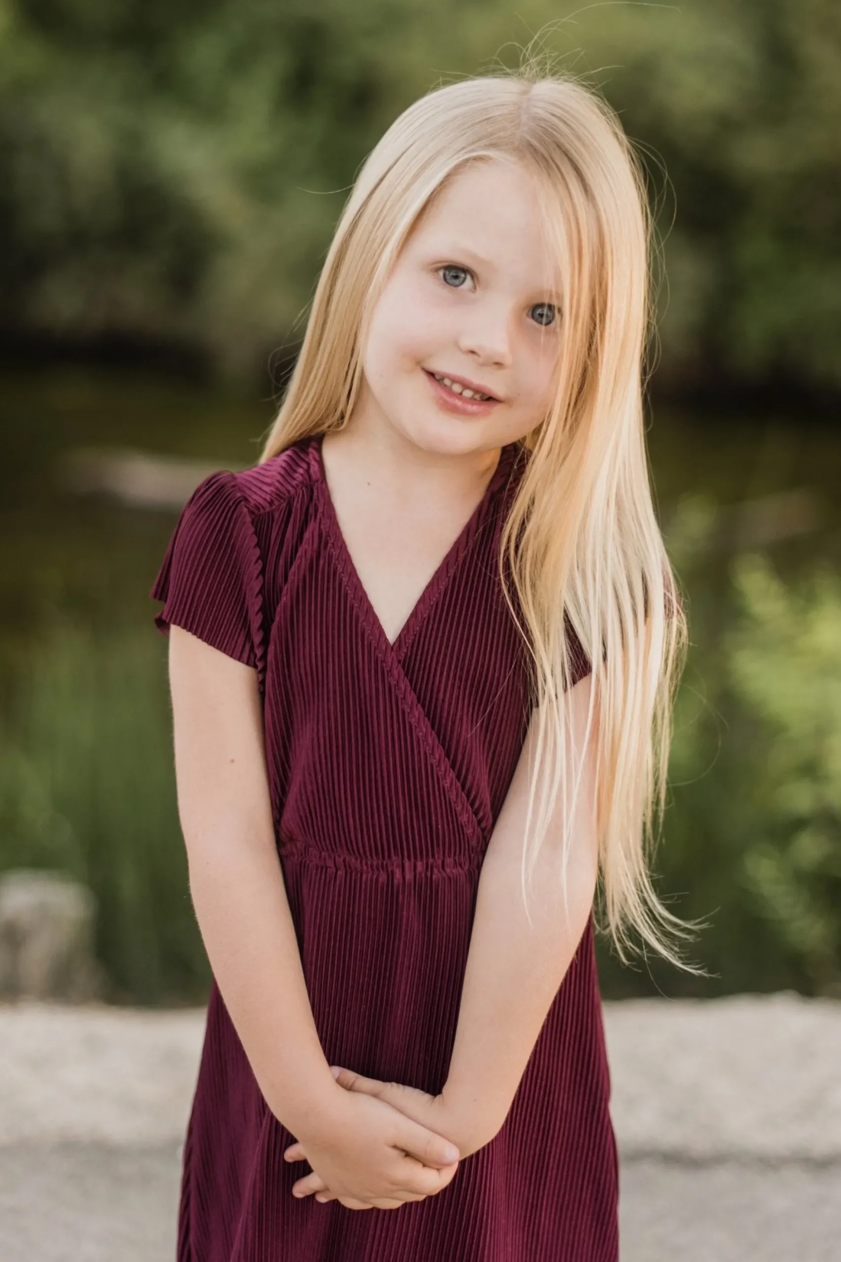 Discount Toddler Athena Pleated Midi Dress | flower girl