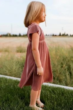 Store Toddler Athena Pleated Midi Dress | flower girl