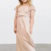 Cheap Toddler Grace Sparkle Gown | embellished + sequined