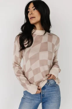 New Travis Checkered Sweater | sweaters