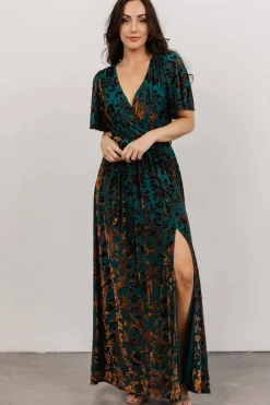 Discount Uma Velvet Maxi Dress | maxi dresses | WEDDING SUITE