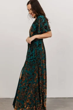 Discount Uma Velvet Maxi Dress | maxi dresses | WEDDING SUITE
