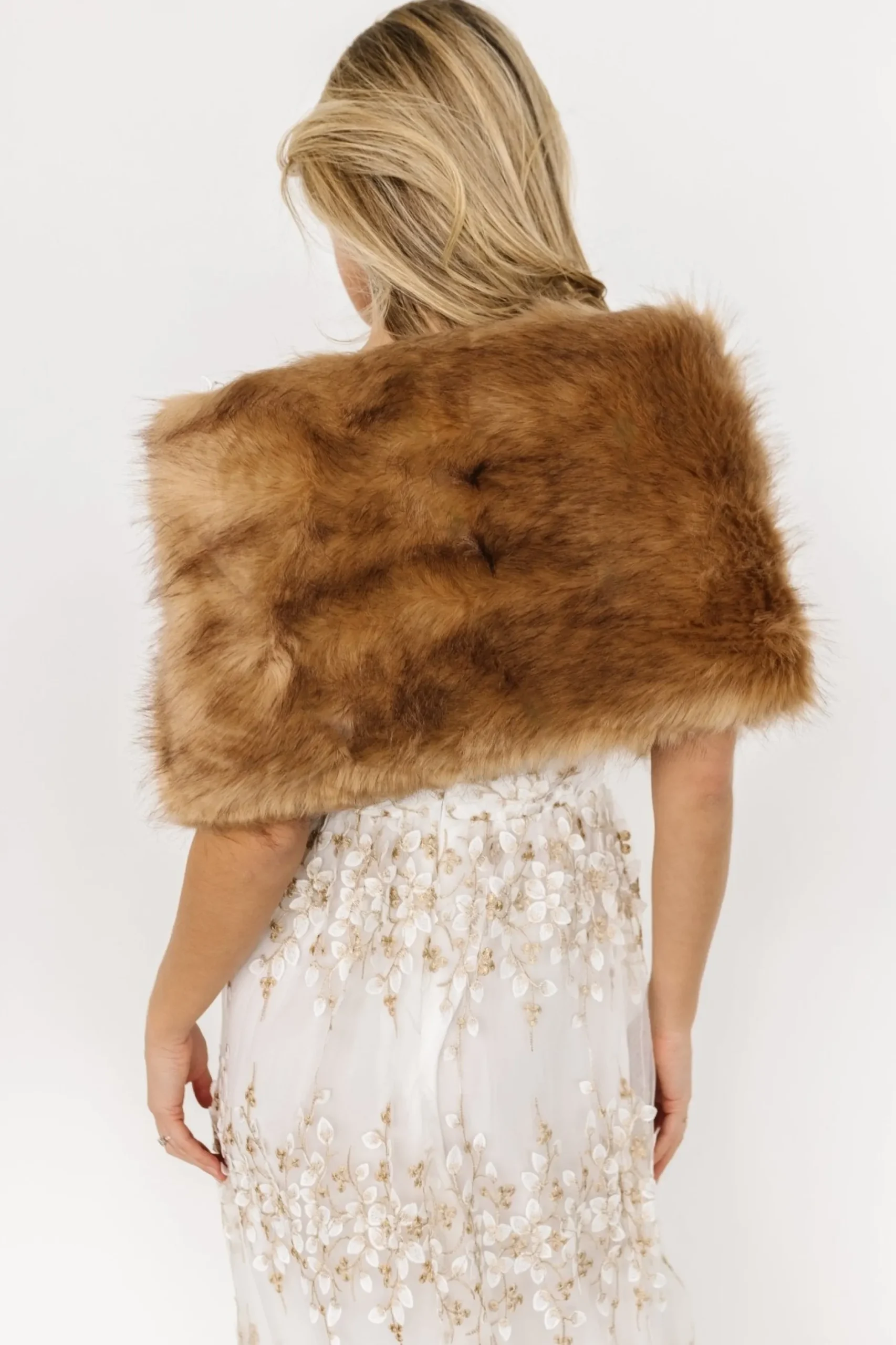 Cheap Valerie Faux Fur Shawl | shawls