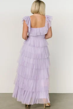 Hot Valora Swiss Dot Tulle Maxi Dress | COMING SOON