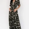 Clearance Verona Smocked Maxi Dress | WINTER ESSENTIALS