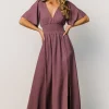 Cheap Verona Smocked Maxi Dress | WINTER ESSENTIALS