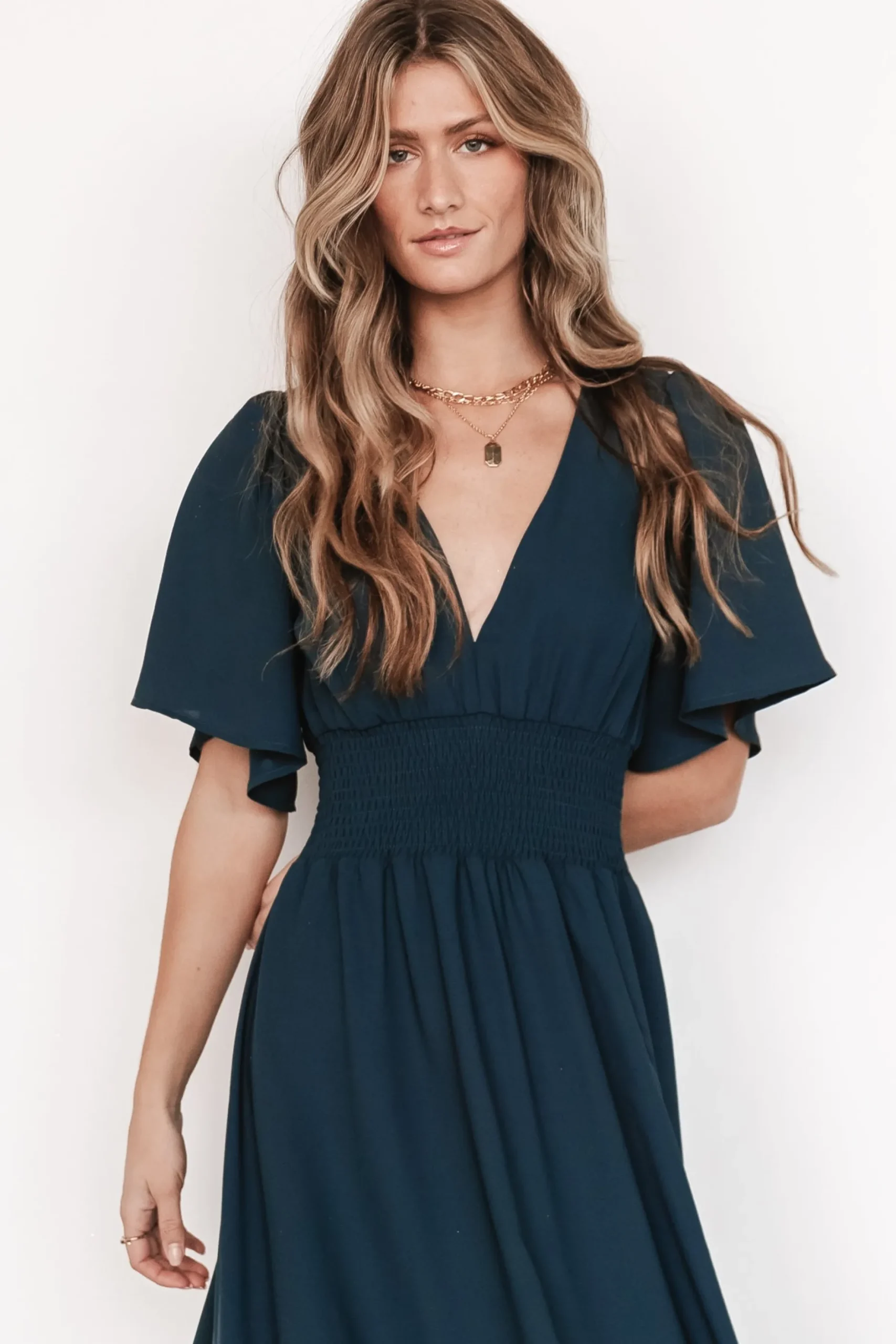 Best Verona Smocked Maxi Dress | WINTER ESSENTIALS
