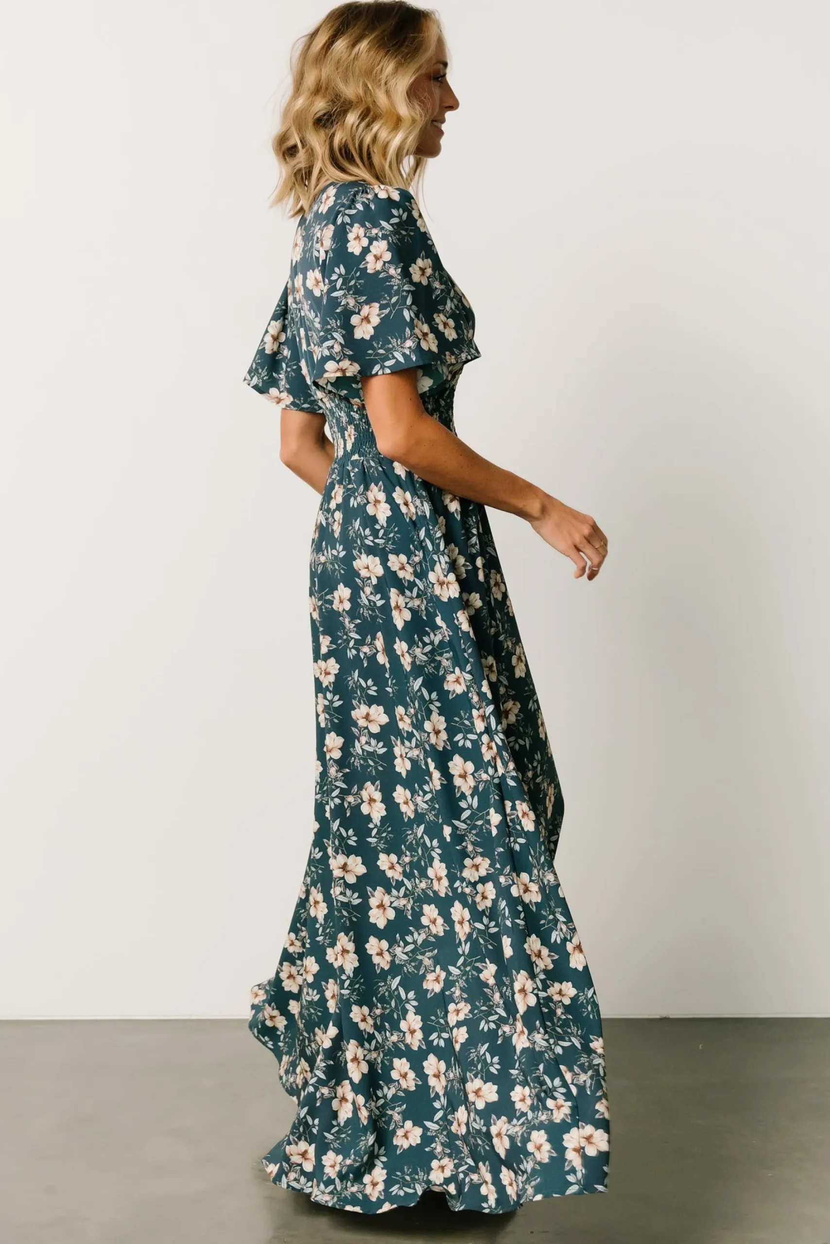 Best Sale Verona Smocked Maxi Dress | WINTER ESSENTIALS