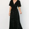 Fashion Veronica Velvet Maxi Dress | bump friendly | EXTENDED SIZING