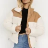 Discount Weekender Sherpa Puffer Jacket | outerwear