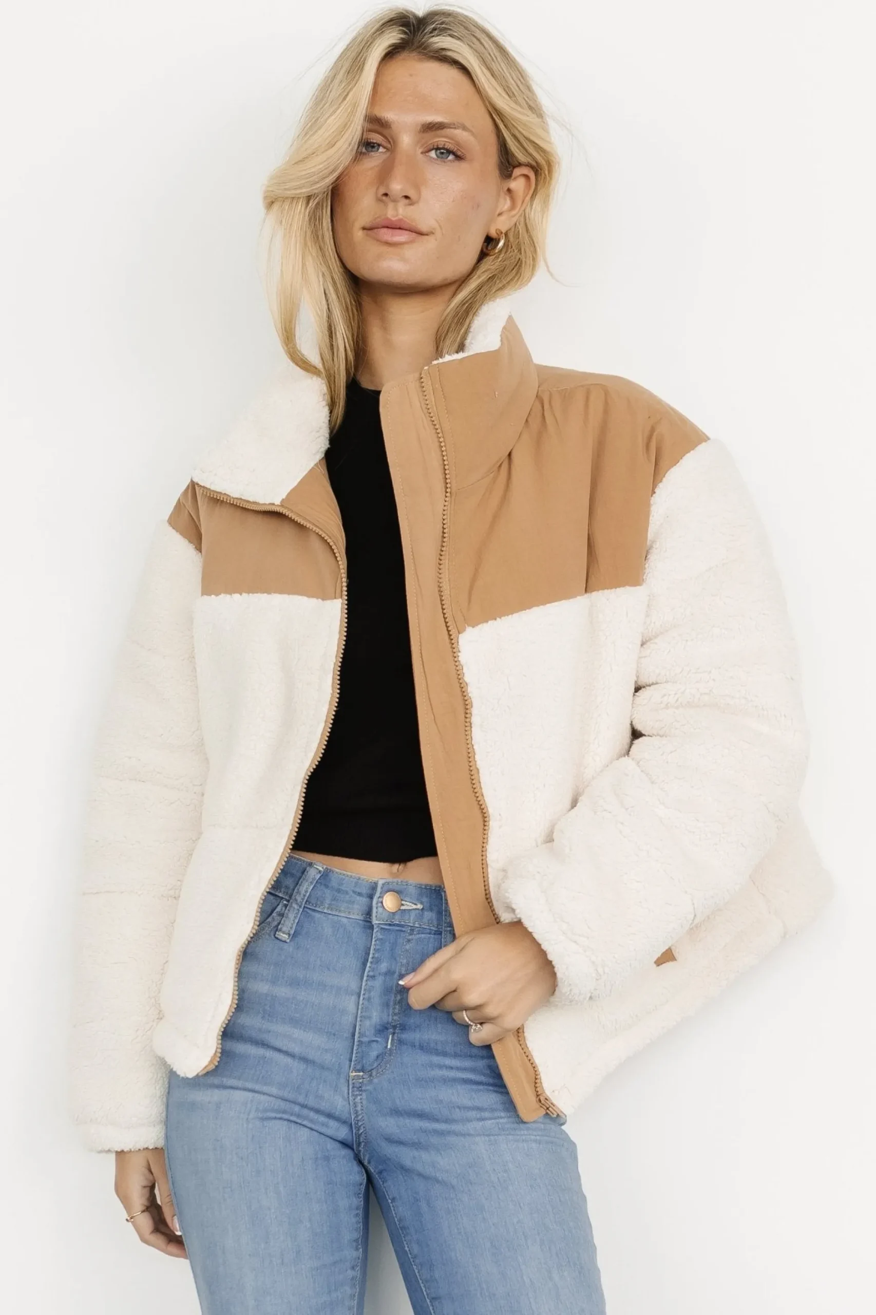 Discount Weekender Sherpa Puffer Jacket | outerwear
