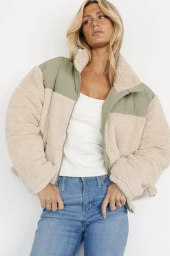 Cheap Weekender Sherpa Puffer Jacket | outerwear