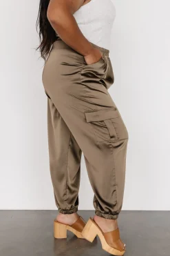 Fashion William Satin Jogger Pants | pants