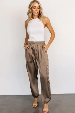 Fashion William Satin Jogger Pants | pants
