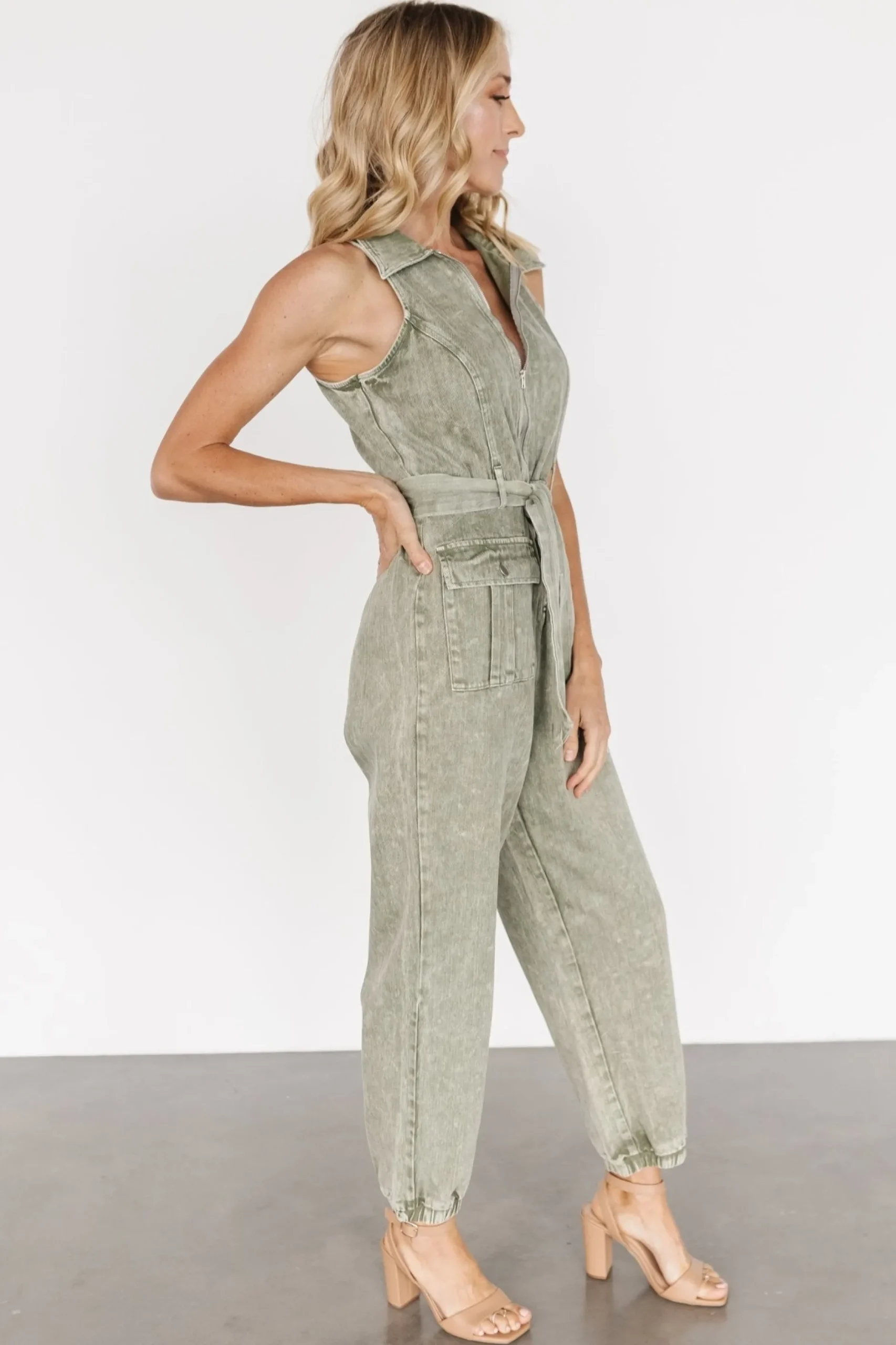 Store Zahara Sleeveless Jumpsuit | JUMPSUITS + ROMPERS