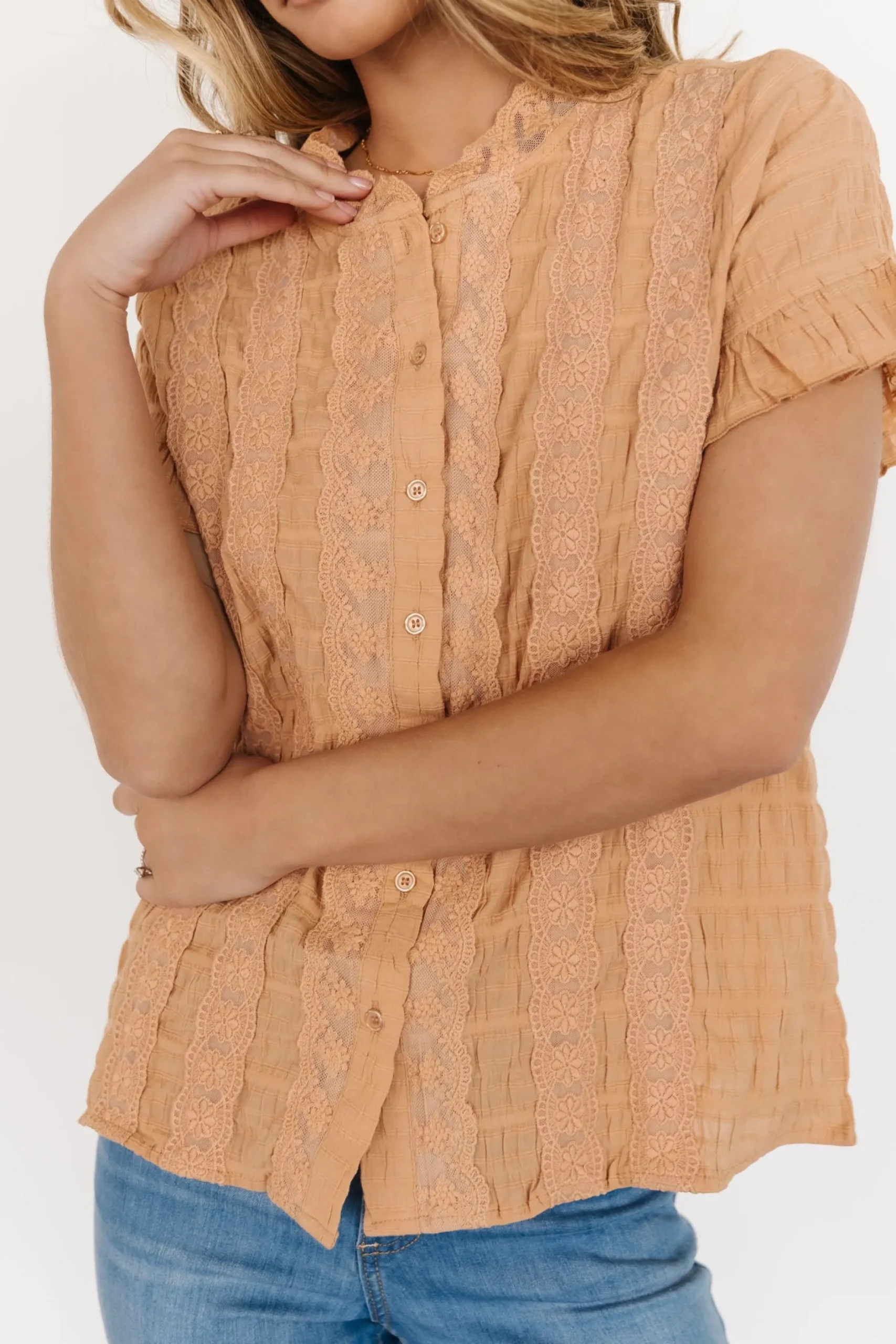 Online Zara Lace Top | blouses + shirts