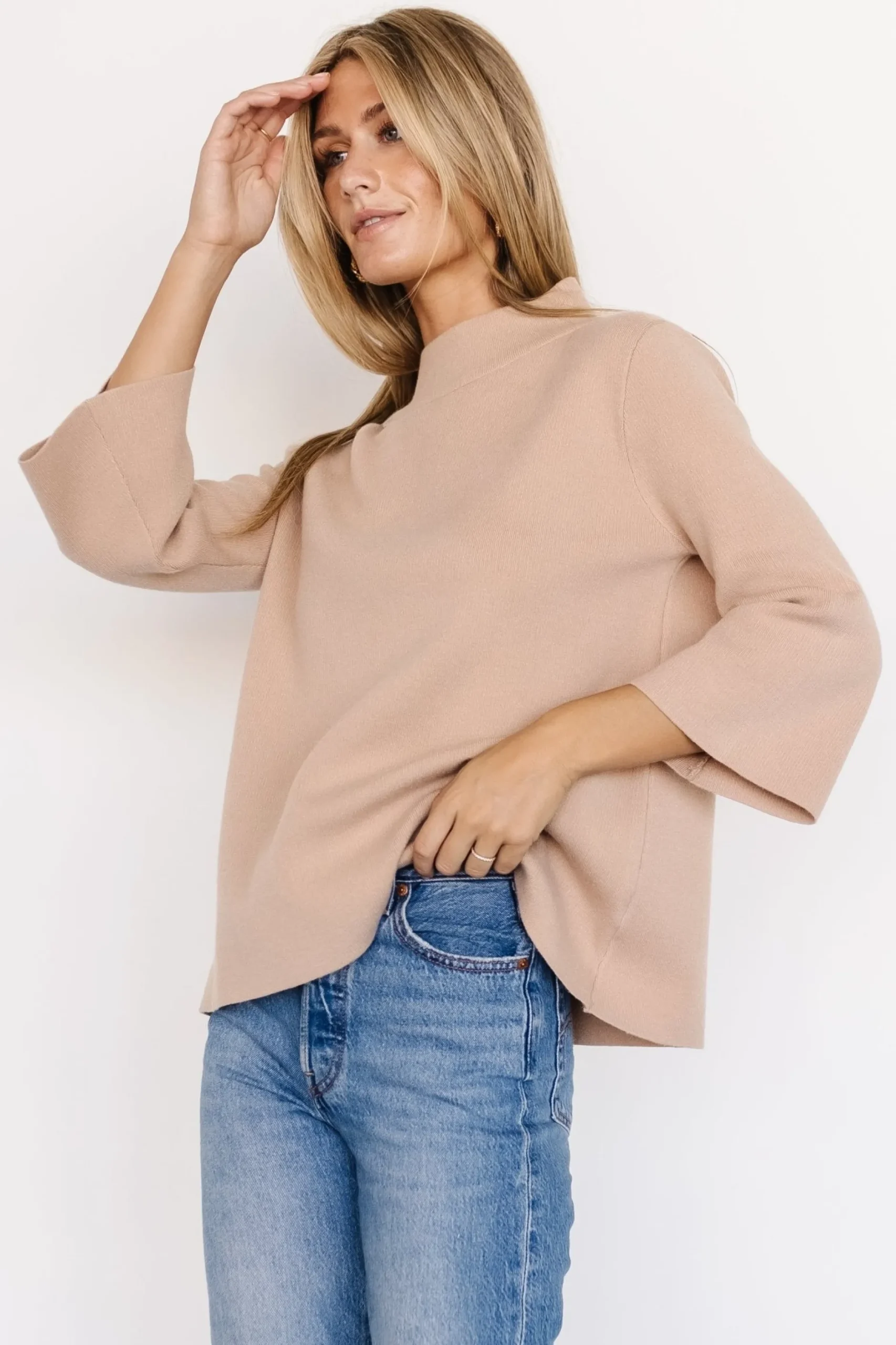 Sale Zola Bell Sleeve Sweater | EXTENDED SIZING