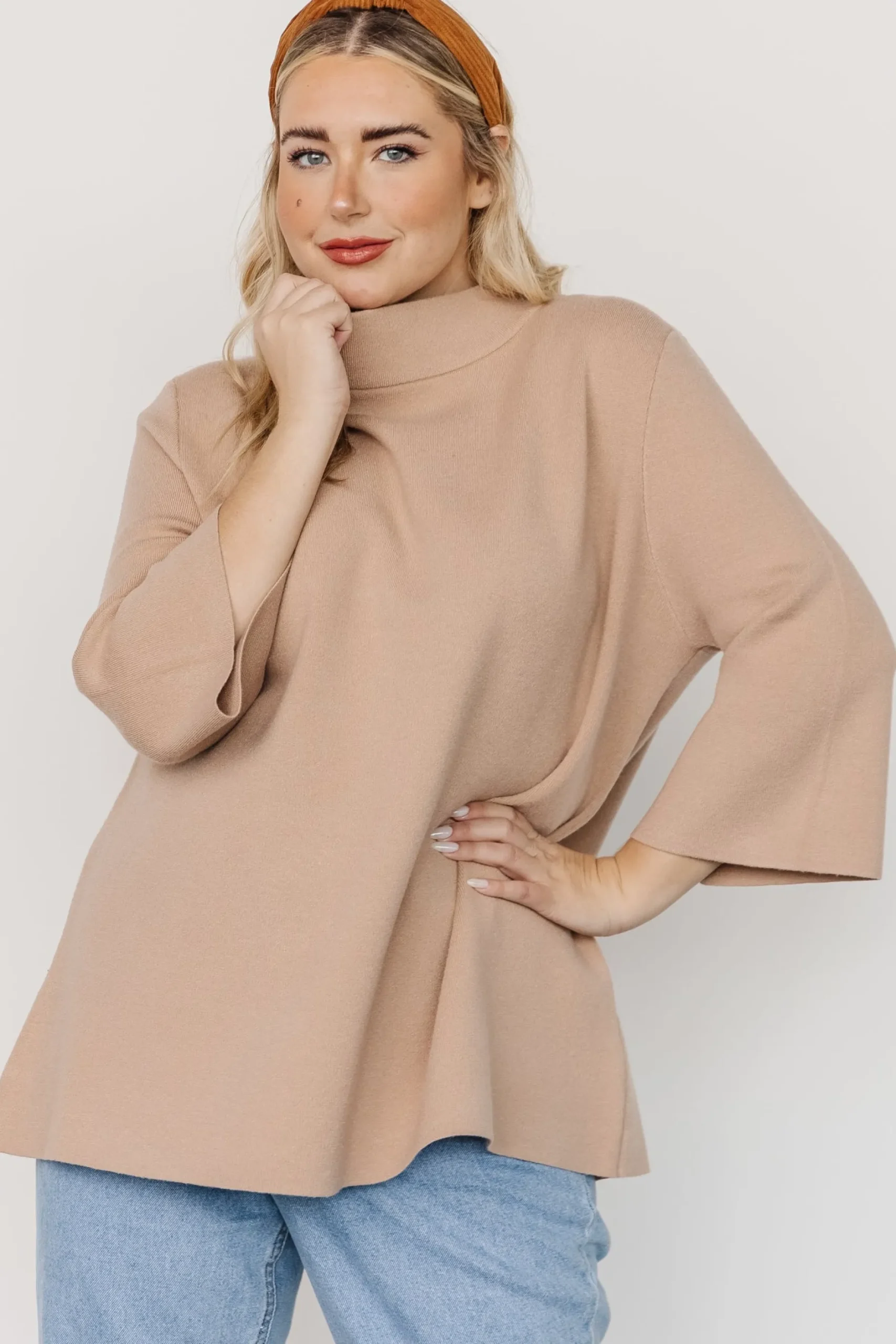 Sale Zola Bell Sleeve Sweater | EXTENDED SIZING